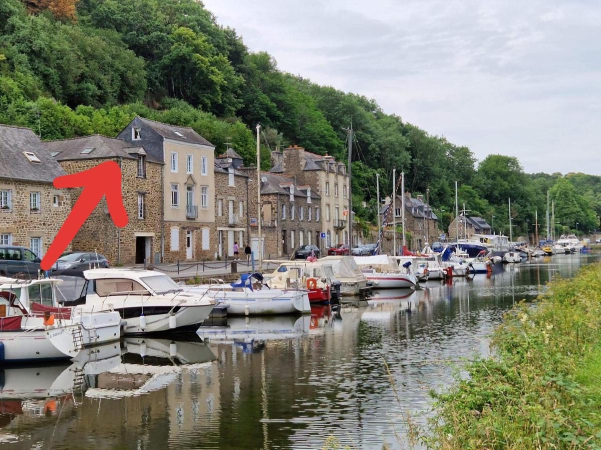 Vue Sur Le Port De Dinan Apartment Bagian luar foto